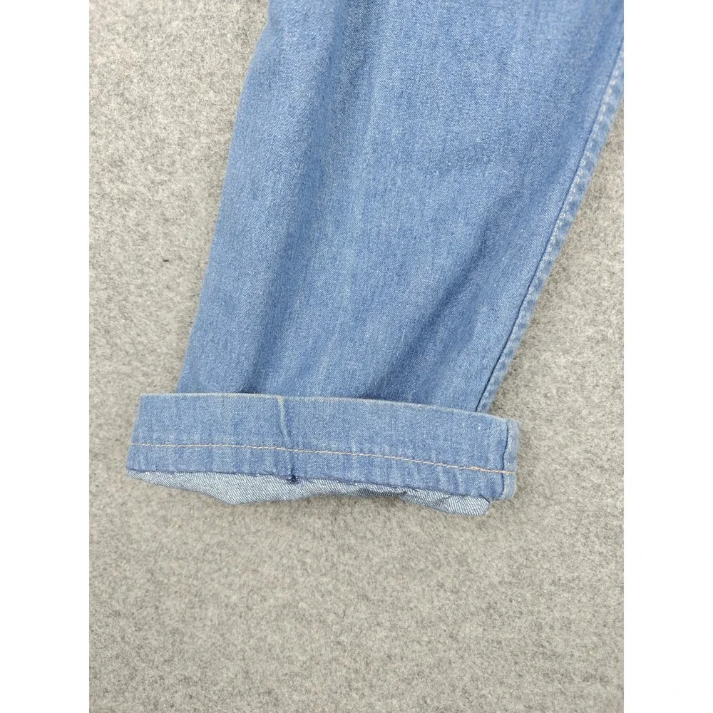 Vintage Levis Jeans Mens 34x32 Light Wash Relaxed Straight Orange Tab‎ Denim
